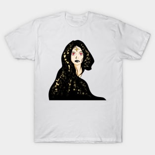 foreseek woman fortune teller ecopop art T-Shirt